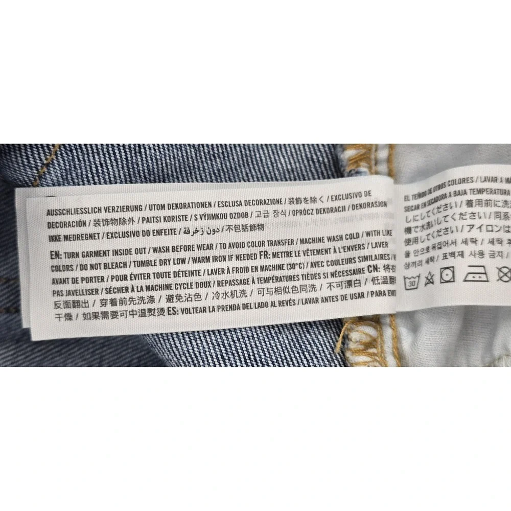 Abercrombie‎ & Fitch Athletic Slim Stretch Jeans Men's 36 x 32(31) Distressed